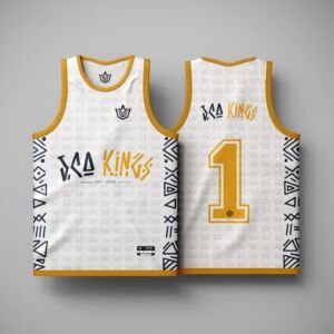 Maillot jaune/blanc JCA