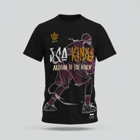T-shirt noir JCA KINGS